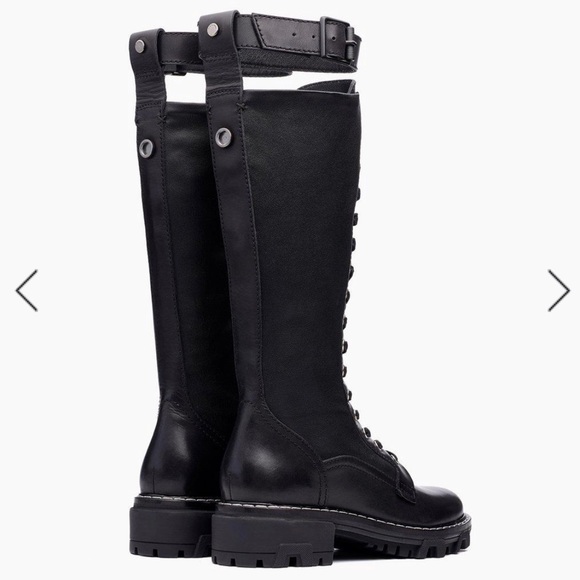 Rag & Bone Shiloh Tall Combat Boots - Picture 2 of 4